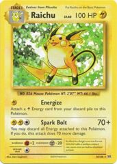 Raichu - 36/108 - Rare Theme Deck Exclusive